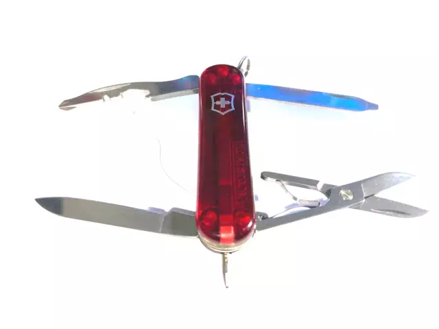 NEW in Box Victorinox Swiss Army 58mm Knife  RUBY RED MANAGER  0.6365.T