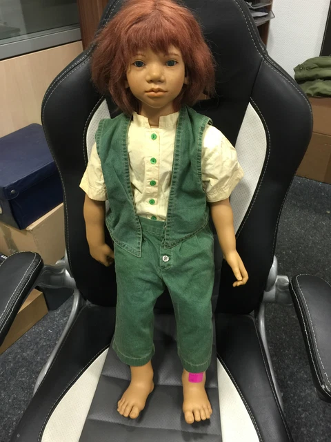 Poupon Ancien Hasbro 1990 - Articulé - Celluloïd - Fabriqué En Italie - BEL ÉTAT