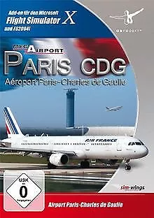 Flight Simulator X - Mega Airport Paris by Aerosoft | Game | condition good