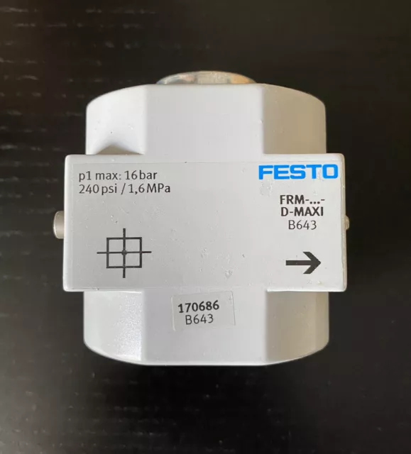 FESTO FRM-D-MAXI 170686 16Bar 240psi Branching Module - New Old Stock