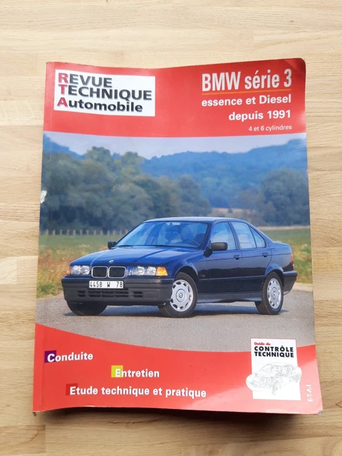 Revue Technique Rta Bmw E36 serie 3 essence et diesel
