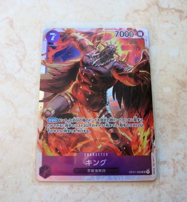 BANDAI ONE PIECE Card Game Romance Dawn OP01 SR 096 King Card Card $9.