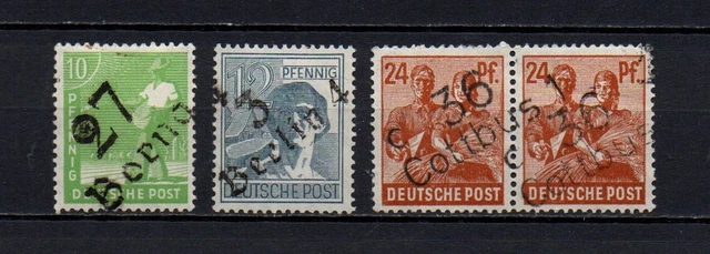 Alliierte Bes. Russ. Zone m. Handstempel  s. Scan