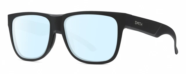 Smith Optics Lowdown 2 Unisex Klassisch Blau Hell Filter Brille Mattschwarz 55mm