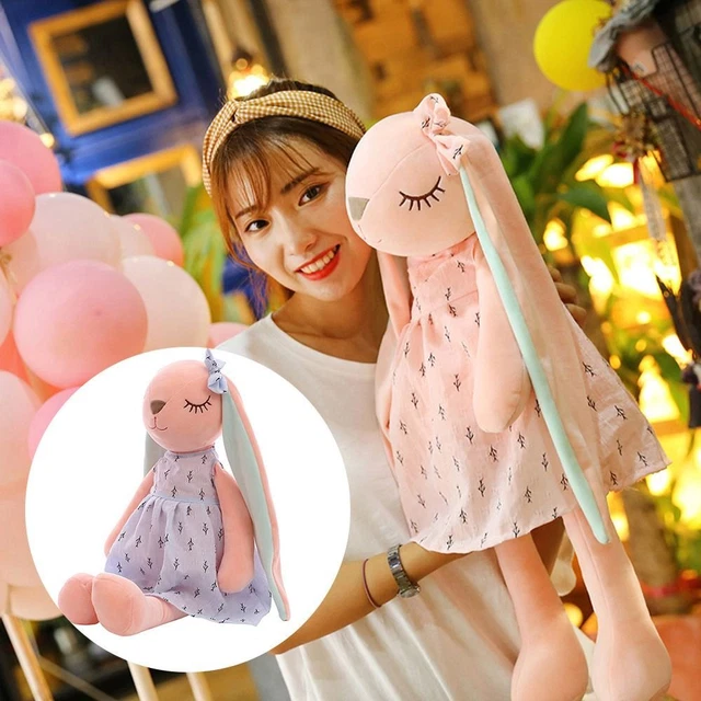 Bunny Plush Toy Rabbit Soft Toy Rabbit Doll With Long Ears Stuffed Animal Toys