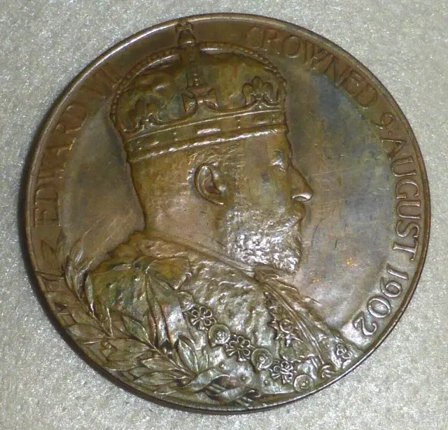 Rare Official Medal commemorating the Coronation of Edward VII 9th August 1902