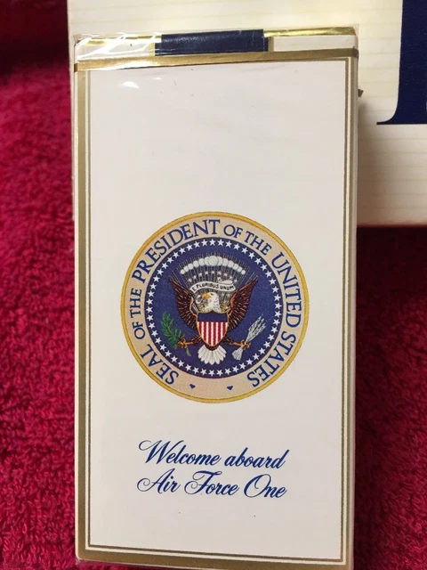 VINTAGE WHITE HOUSE Air Force One Presidential Cigarette Sleeve Box Kent  $40.00