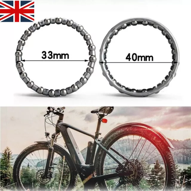 2-10Pcs Bicycle Bike 1 1/8 Headset Caged Ball - Bearing Race Cycling Bearing UK