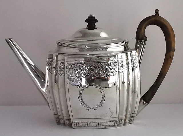 Teiera argento massiccio Giorgio III - Londra 1800
