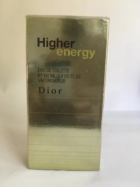 Dior HIGHER ENERGY 3.4 oz EDT Spray (Men),100% AUTHENTIC,VINTAGE, SEALED,RARE
