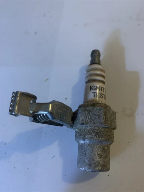 Vintage Mueller Electric Company Ignition Tester No 95 Spark Plug Used Vintage Mueller Electric Company Ignition Tester No 95 Spark Plug Used