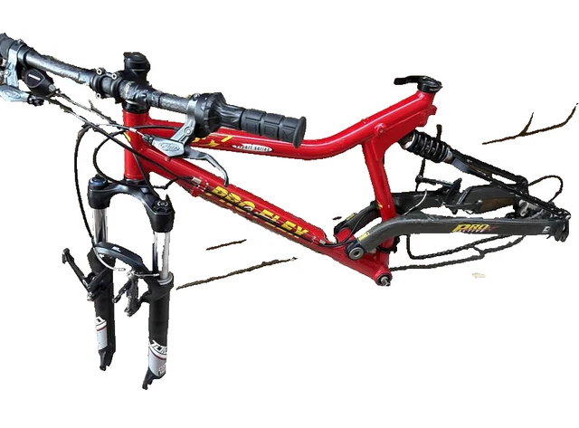 PROFLEX 857 EXPERT Pro Series Mountain Bike Frame Carbon Rear
