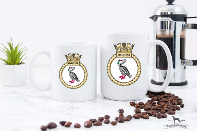 HMS Liverpool - 11oz/15oz Mug British Military Gift Idea/Father's-Mother's Da...