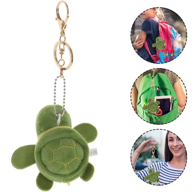 Portachiavi Peluche Tartaruga Carino - Ciondolo Morbido Per Chiavi, Zaino O Borsa, Regalo Donna - Foto 9