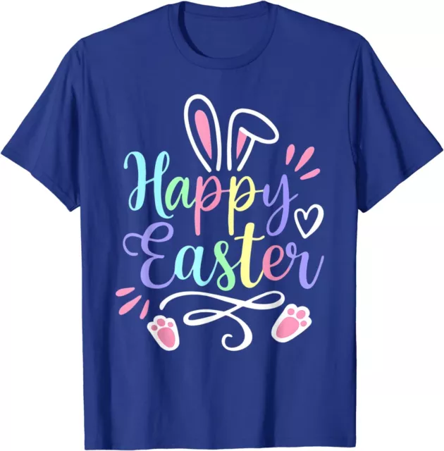 Happy Easter Bunny Rabbit Face Funny Easter Day Unisex T-Shirt