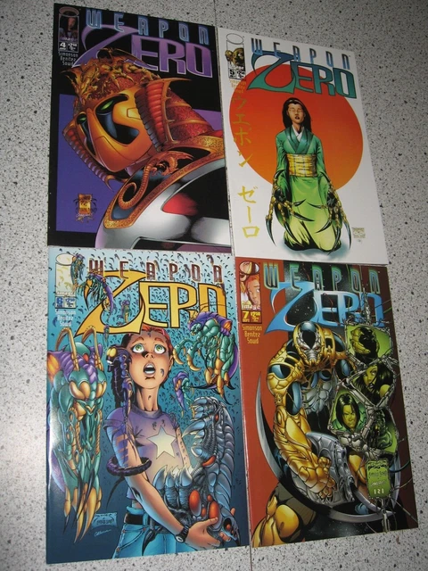 Image Weapon Zero Comic Book Series Collection Lot Top Cow Sexy Sci Fi (1995-97) 6