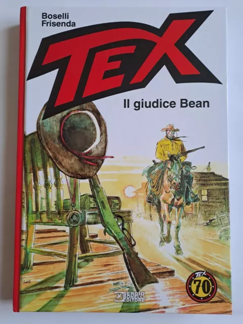 Tex Il Giudice Bean Cartonato Sergio Bonelli Editore