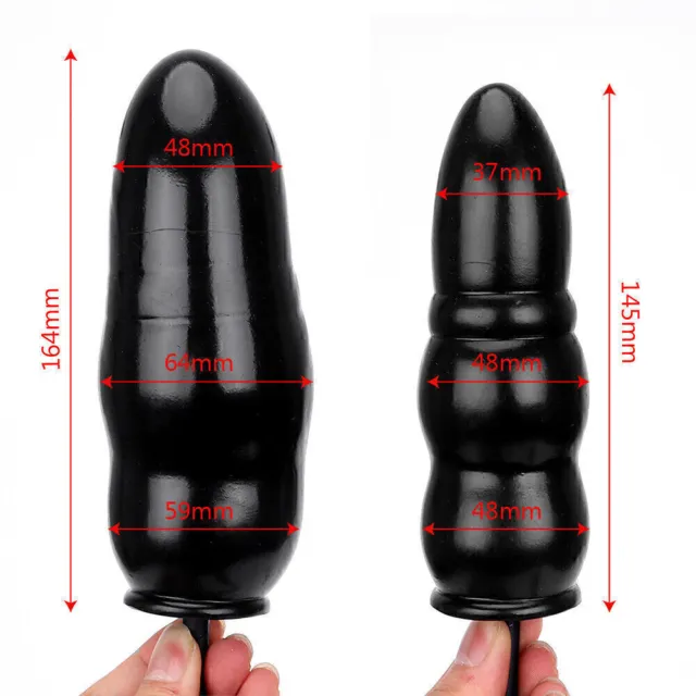 Anal-Expandable-Dildo-Pump Extra Large Inflatable-Butt-Plug-Sex