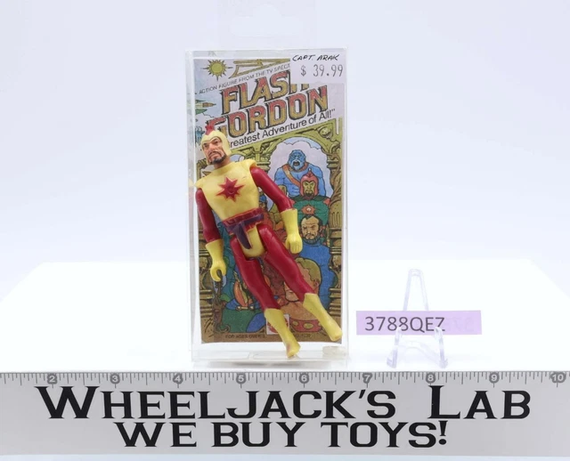 Captain Arak Flash Gordon 100% Complete 1979 Mattel Vintage Action Figure Captain Arak Flash Gordon 100% Complete 1979 Mattel Vintage Action Figure