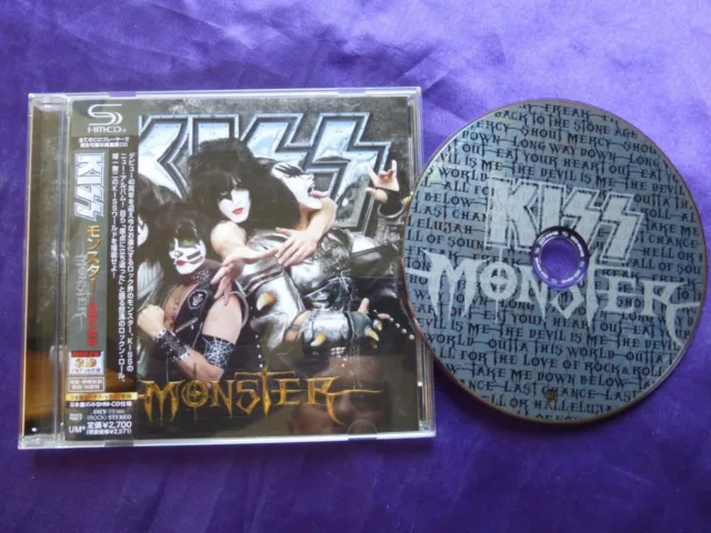 KISS  Monster CD SHMCD Japon avec OBI 1 Titre bonus live 2012