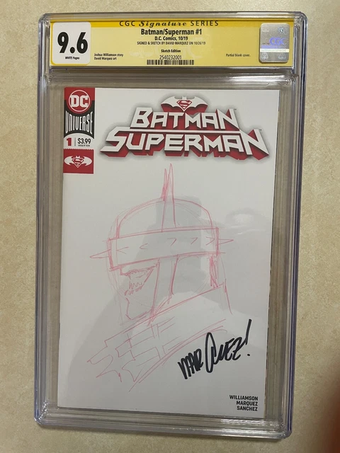 Batman/Superman #1 Signature Series Original Art (DC, 2019) CGC 9.6