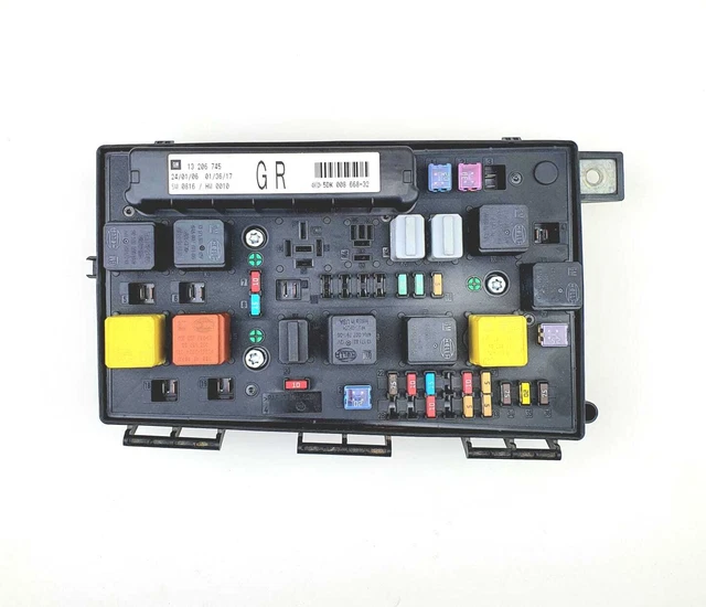 1 X ORIGINAL Opel GM fuse box Zafira B Astra H 93184656 front £313.06