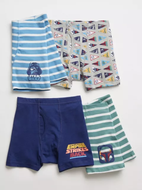 New GapKids | StarWars Boxer Briefs (4-Pack) S M L XL