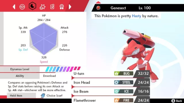 Pokemon Sword and Shield- 💥6IV PERFECT💥Mythical Genesect FAST