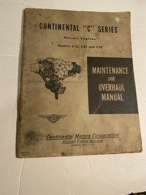 Continental Aircraft Engines Model O-470-A, 46% OFF