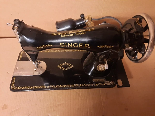 ANCIENNE MACHINE À coudre singer EUR 45,00 - PicClick FR