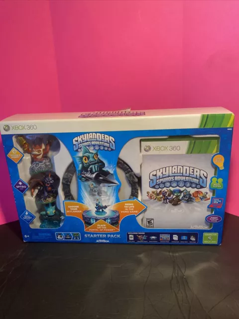 Skylanders Spyro's Adventure XBOX 360 STARTER PACK NEW OPEN BOX Skylanders Spyro's Adventure XBOX 360 STARTER PACK NEW OPEN BOX