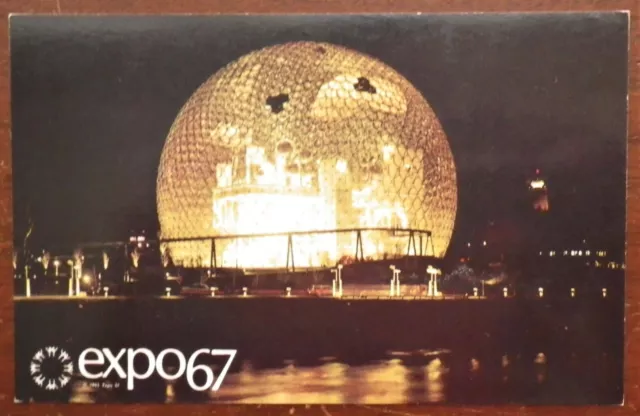 The Pavilion Of The United States - Expo 67 Montreal, Canada Postcard