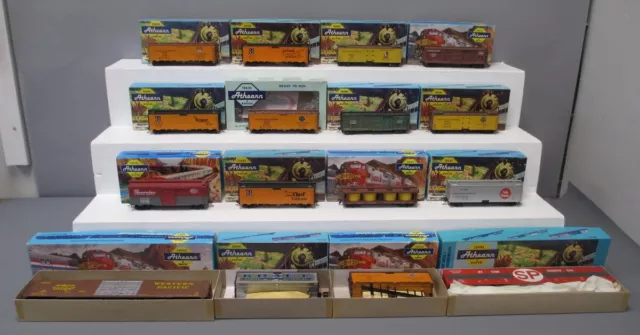 Athearn HO Scale Freight Car Kits [16] EX/Box