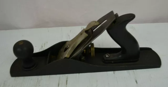 Vintage Stanley Bailey No.5 Plane 2-7/16" X 14" corrugated bottom 5