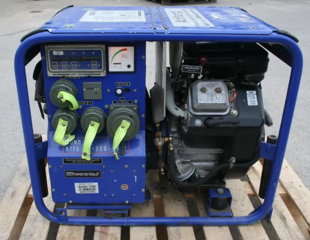 Kirsch Knurtz Stromerzeuger 5,5 KVA aus THW-Depot geprüft mit Garantie
