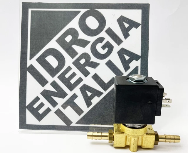 elettrovalvola normalmente aperta 12v dc 1/8  gasolio benzina idroenergiaitalia