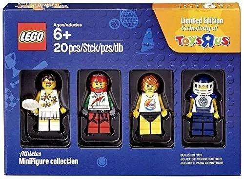 LEGO Spielzeug R US Bricktober Minifigur Sammlung Athleten Set 5004573