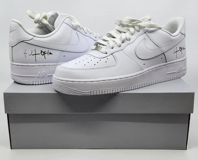 NIKE AIR FORCE 1 Low Travis Scott Cactus Jack Utopia Edition Taille 12M