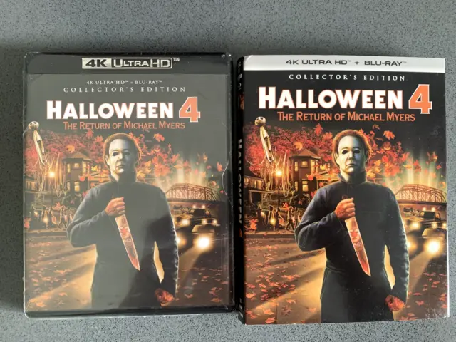 Halloween 4: The Return of Michael Myers 4K UHD Blu-ray Collector's Edition NEW