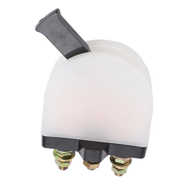 WHITE BATTERY POWER Off Switch 300A DC12 To 36V Enhanced Safety Battery ...