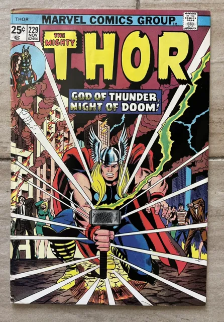 The Mighty Thor 229 Marvel First Appearance Wolverine Ad mid grade