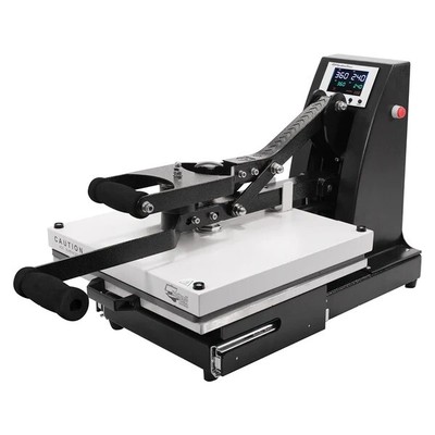 heat press with slide out platen