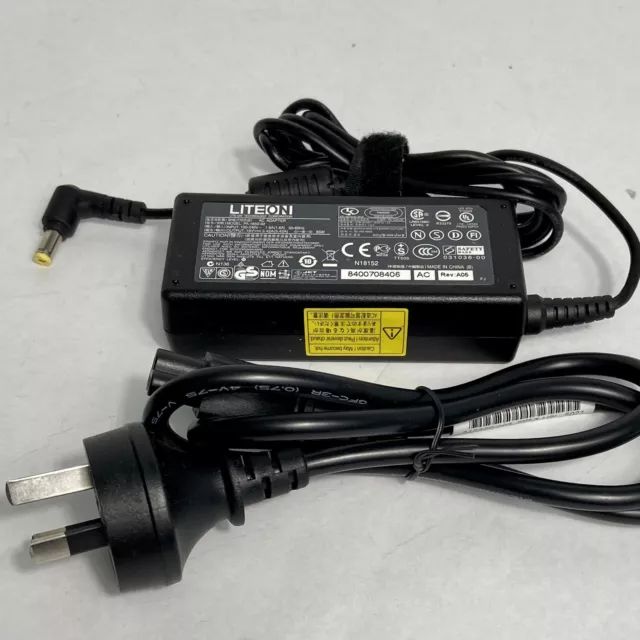 Genuine LITEON PA-1650-02 19V 3.25A 65W 5.5mm*1.7mm Pin  Adapter for Acer