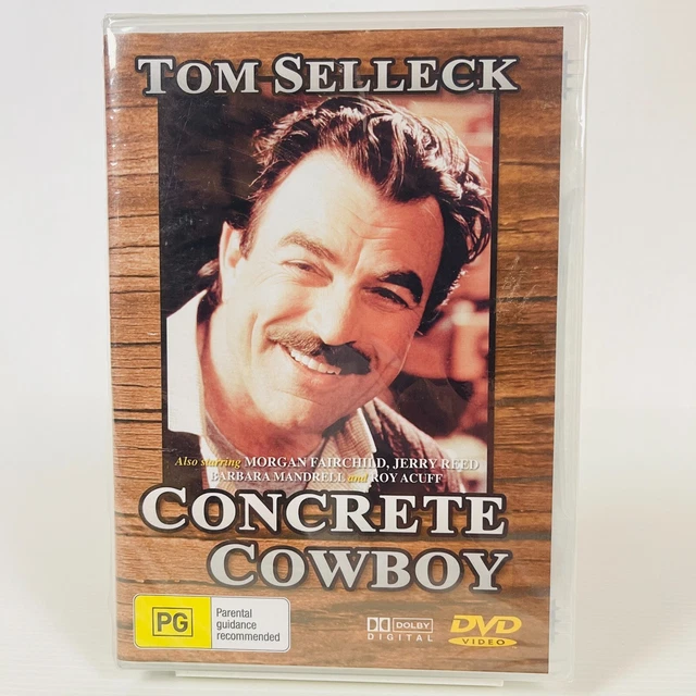 CONCRETE COWBOY (DVD, 1979) Tom Selleck Classic Western NEW All Regions