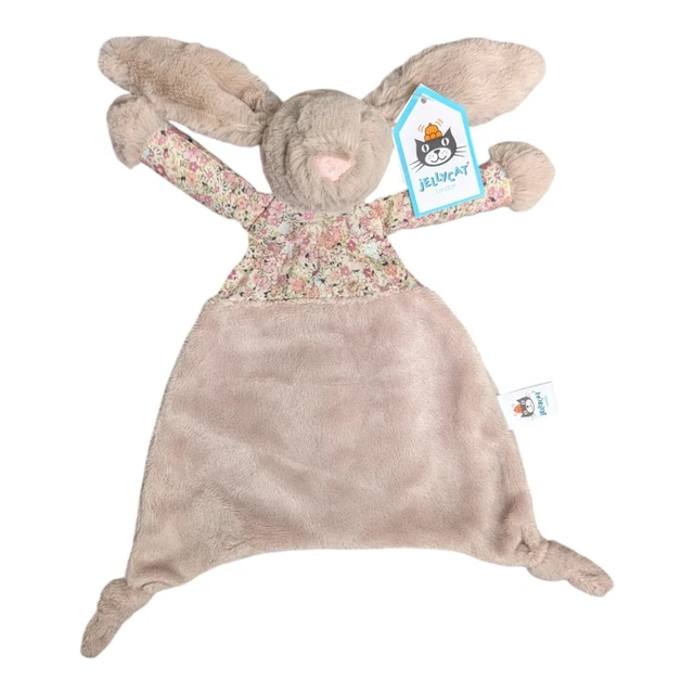 JELLYCAT BLOSSOM BEA Beige Bunny Comforter Soft Toy Plush Bran New With