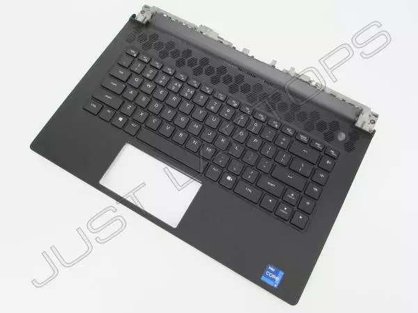 Dell Alienware M15 R5 R6 R7 US Englisch RGB Cherry Tastatur Handauflage 0M7KHN