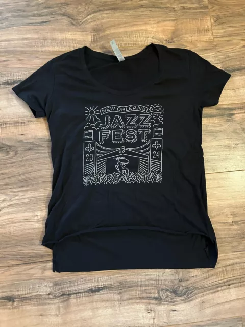 New Orleans Jazz Festival 2024 - Official Shirt - Women’s Large - Fest