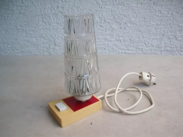 Seltene BESIGHEIMER Tischlampe Nachttisch Leuchte 60-70er Jahre Lampe, Einzelstü
