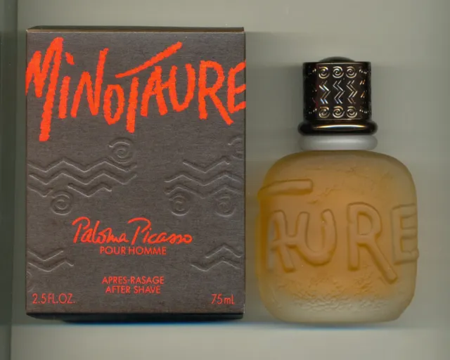 Paloma Picasso Minotaure (COSMAIR)  After Shave Lotion 75ml Splash (No Spray)