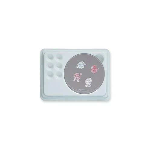 Paletta per lavorazione ceramica, 1 disco, 6 colori